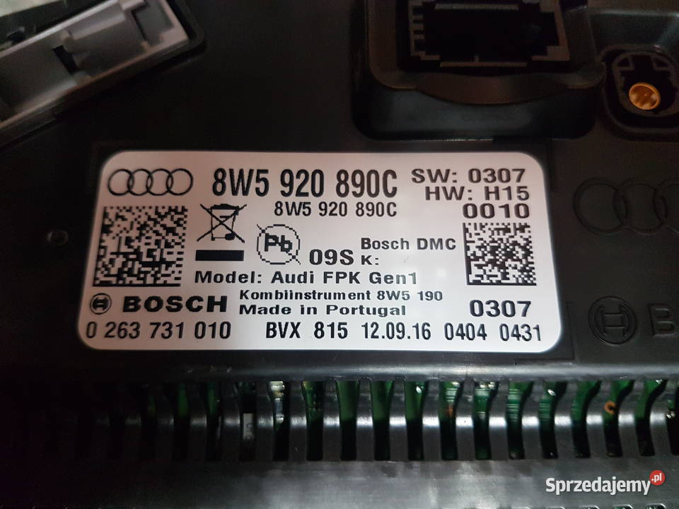 AUDI A4 B9 20 TFSI LICZNIK ZEGAR VIRTUAL Turek