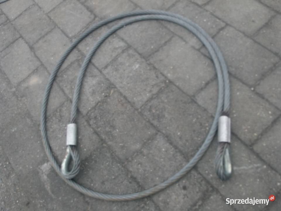 lina stalowa fi 27 długość 6 metrów Gliwice