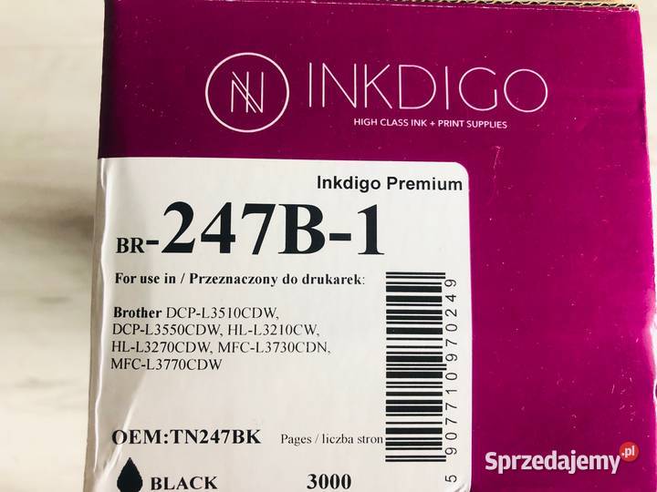 Pusty toner cartridge do drukarki Brother zużyty Łódź