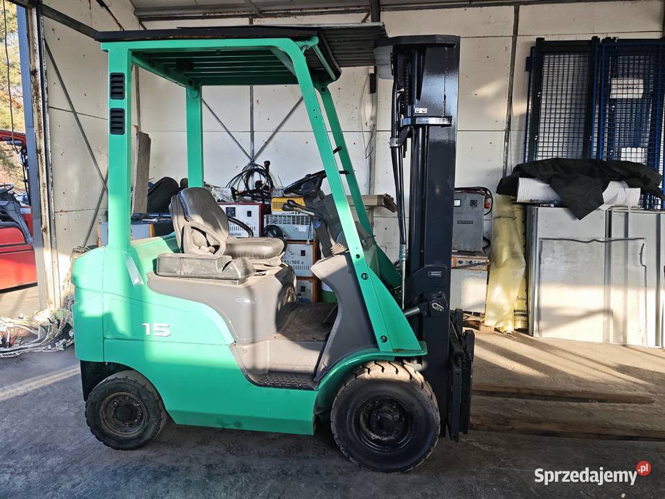Wózek widłowy Mitsubishi FG15 Diesel Triplex diesel Suchedniów