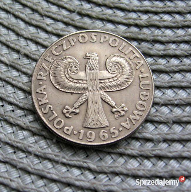 Polska 10 1965r Kolumna Zygmunta Ładna wielkopolskie