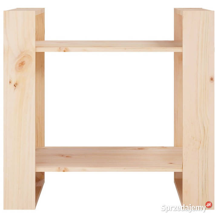 Regał na książkiprzegroda 60x35x57 lite drewno