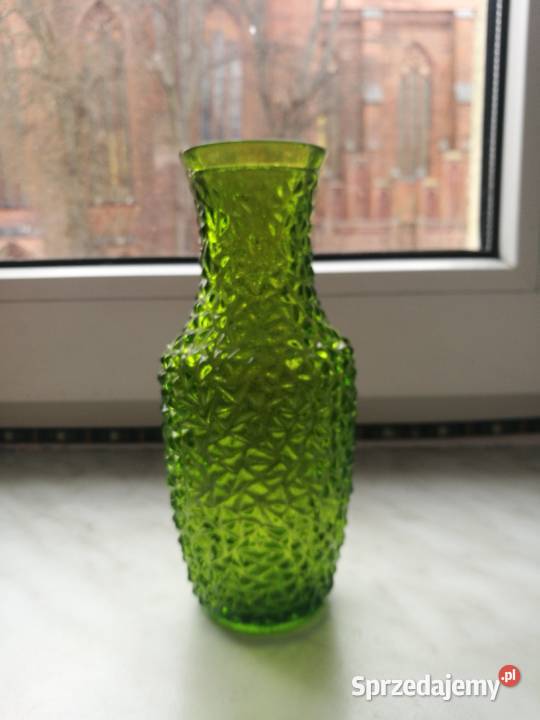 Zielony wazonik lodowy grys Ząbkowice Choszczno