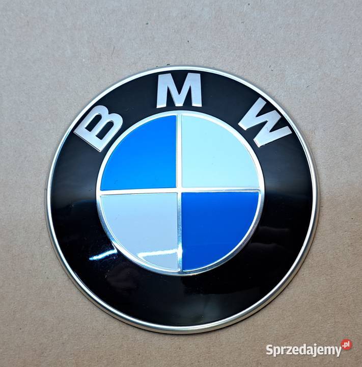 Logo emblemat BMW przód 82 mm E63 E64 E81 F06