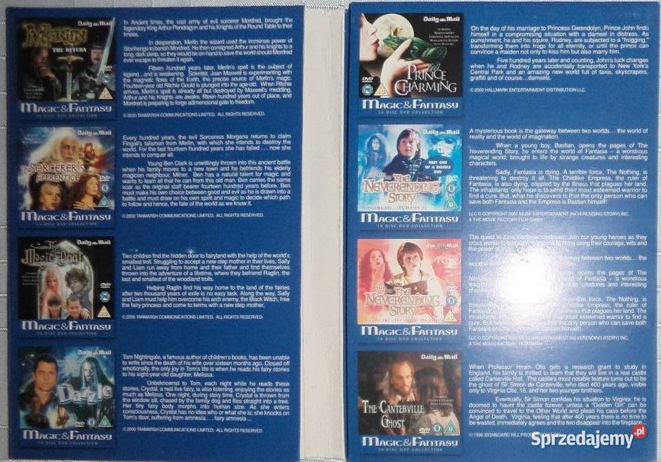 Fantastyka Magic Fantasy 12 DVD Daily Mail Rzeszów