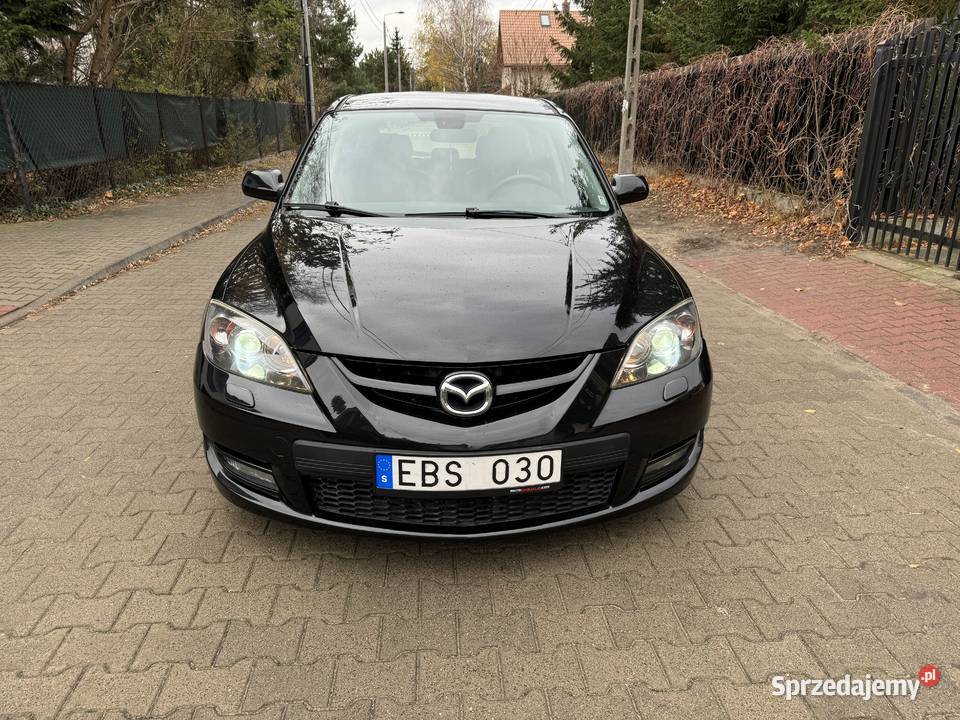 Mazda 3 MPS 23 Turbo 260 BOSE XENON KW Opłacona mazowieckie Warszawa