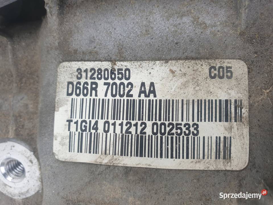 Volvo V40 II 20 D3 D4 SKRZYNIA BIEGÓW D66R7002AA Chełm