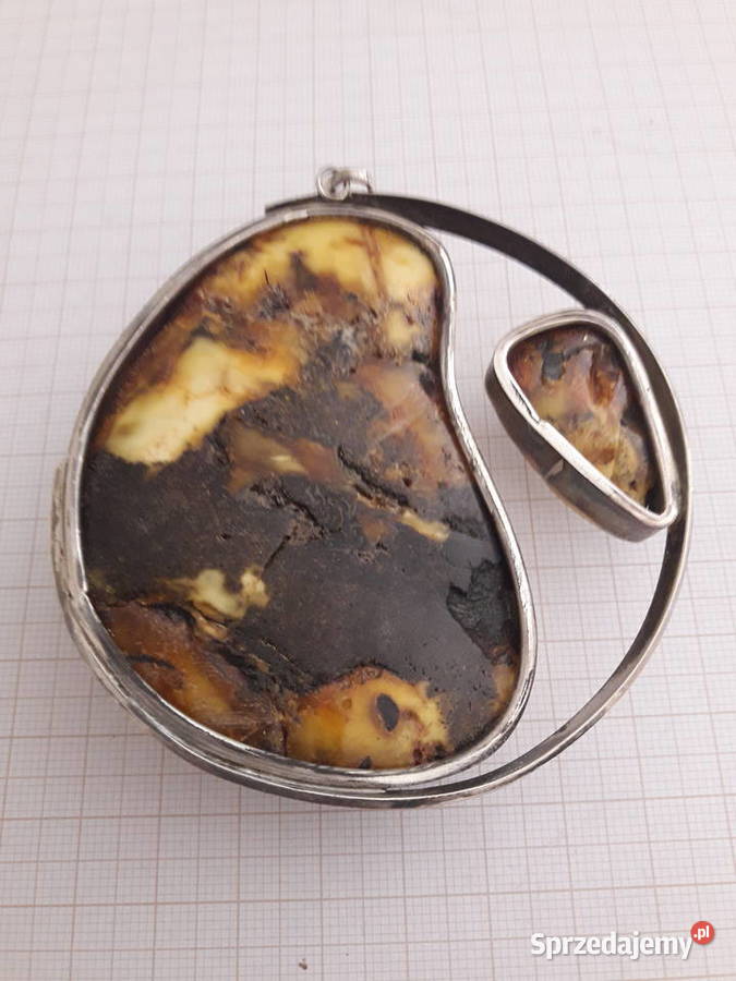 Wisior bursztyn bałtycki 64gram Białystok sprzedam