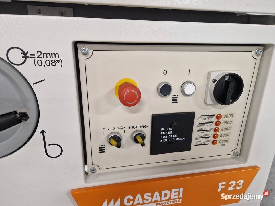 Frezarka dolnowrzecionowa CASADEI F 23 Kalwaria Zebrzydowska