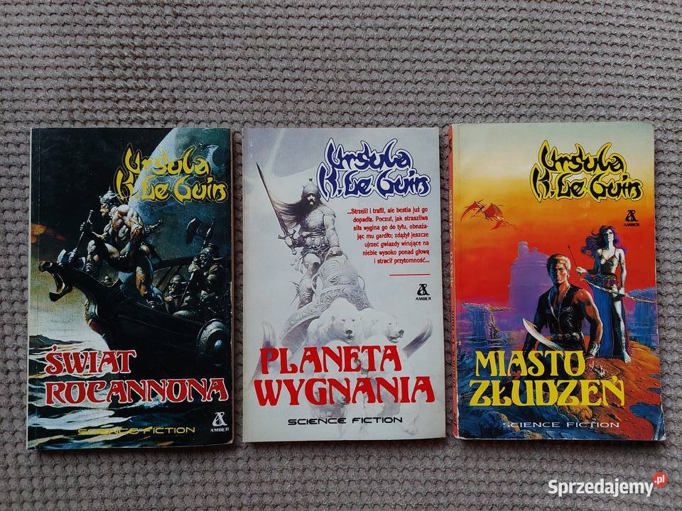 Ursula K Le Guin trylogia z cyklu Ekumeny sf Kraków