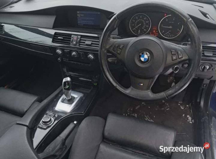 BMW E60 MPAKIET POLIFT 2008 20D 177 ANGLIK Włocławek