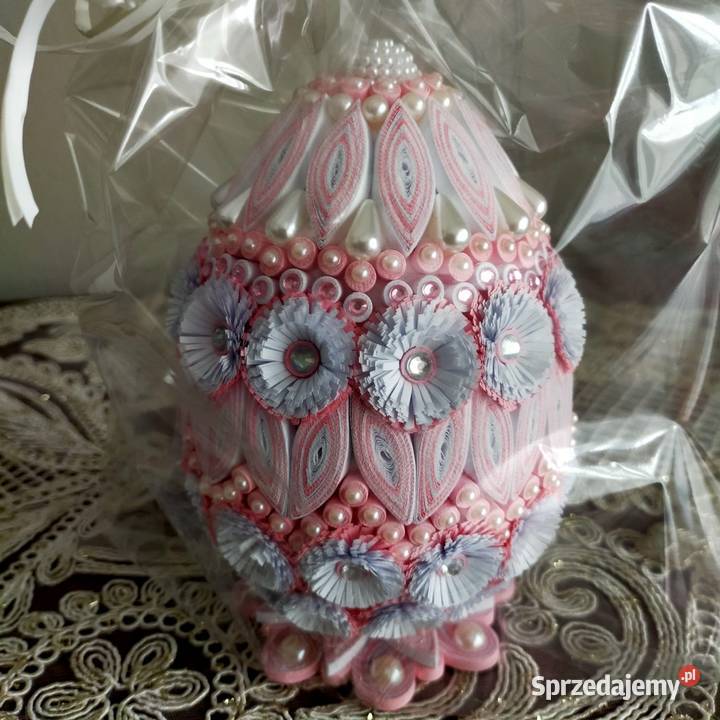 Jajka wielkanocne ręcznie robione quilling Kraków