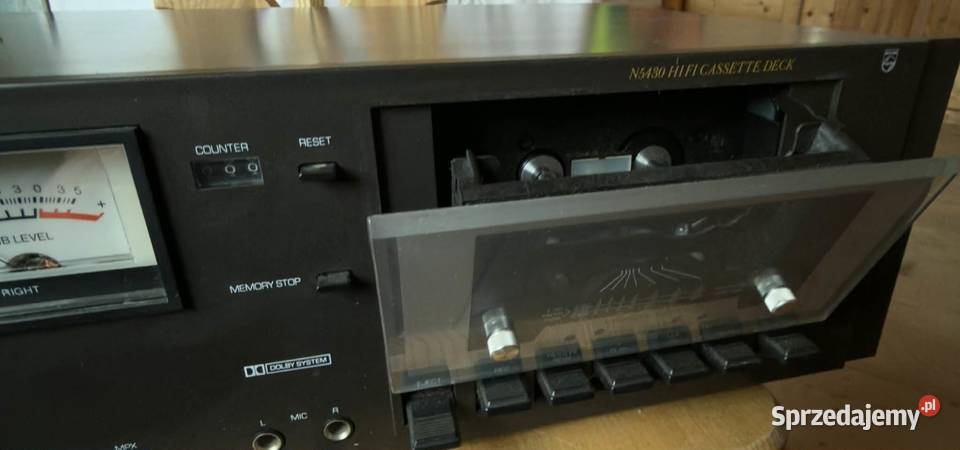 Magnetofon jednokasetowy PHILIPS N5430 Bukowina Tatrzańska sprzedam