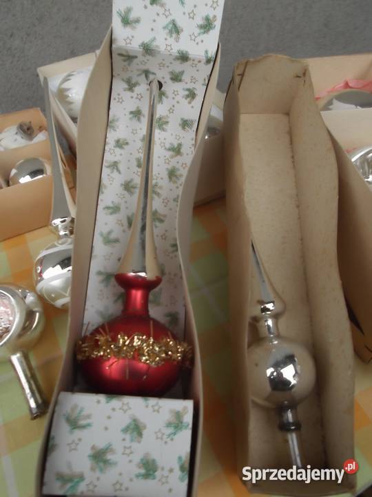 PRL Bańki Choinkowe 46 sztuk Cieszyn