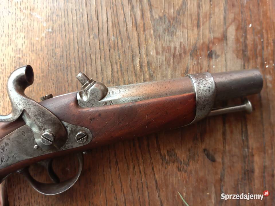Pistolet model 1842 czarnoprochowy kapiszonowy Czaplinek
