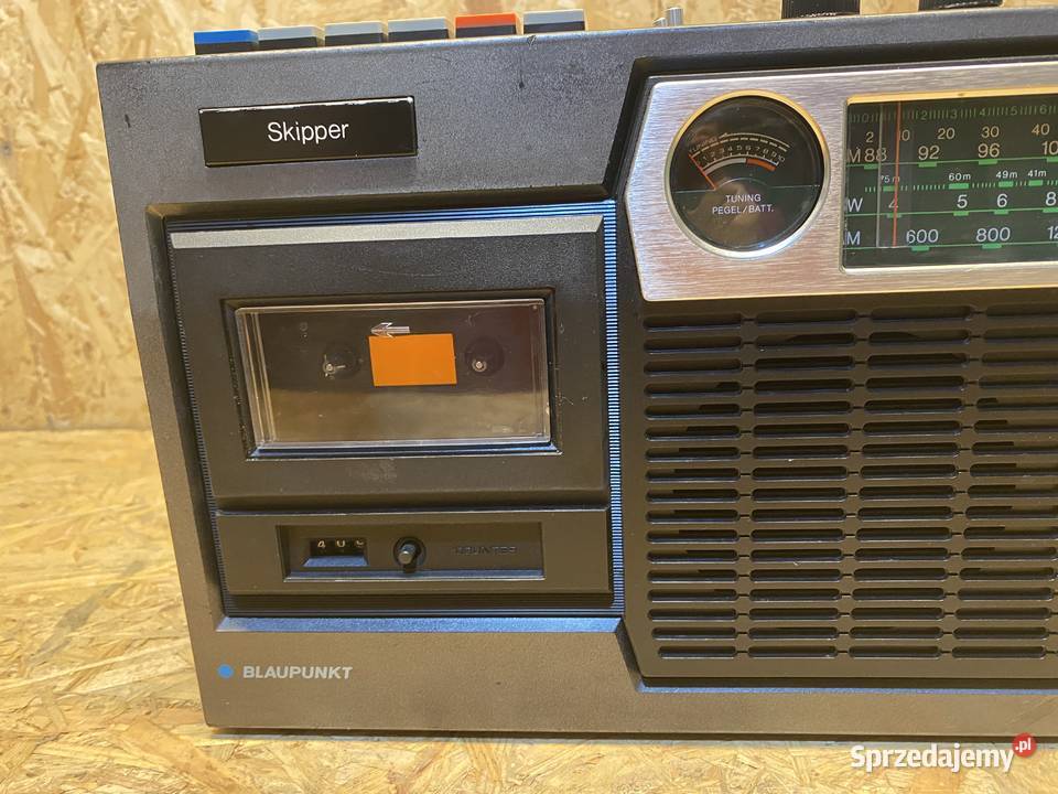 Radiomagnetofon Blaupunkt Skipper film pokazowy Gałkowice-Ocin