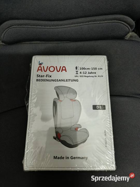 Fotelik samochodowy Avova StarFix koala Grey Legnica sprzedam