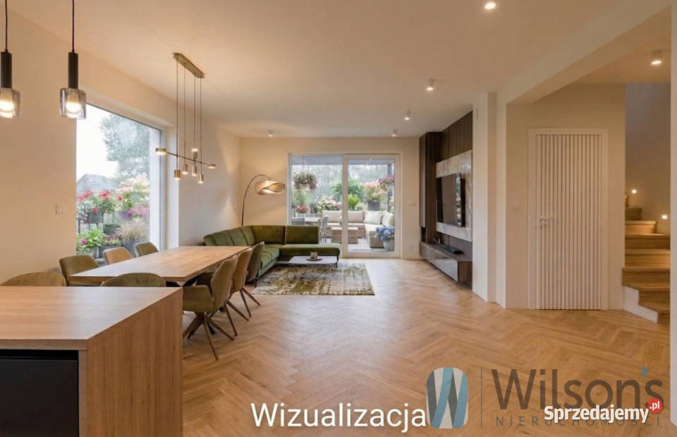Dom bliźniak 150m2 Czosnów Wrzosówka bliźniak