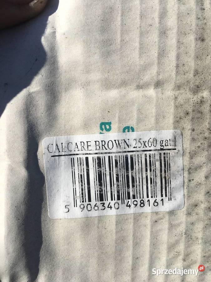 Glazura płytka ścienna calcare brown 25x60 firmy Reguły