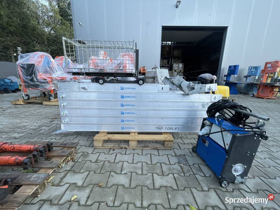 Winda dekarska Bocker TopLift 12m drabina Ślesin sprzedam