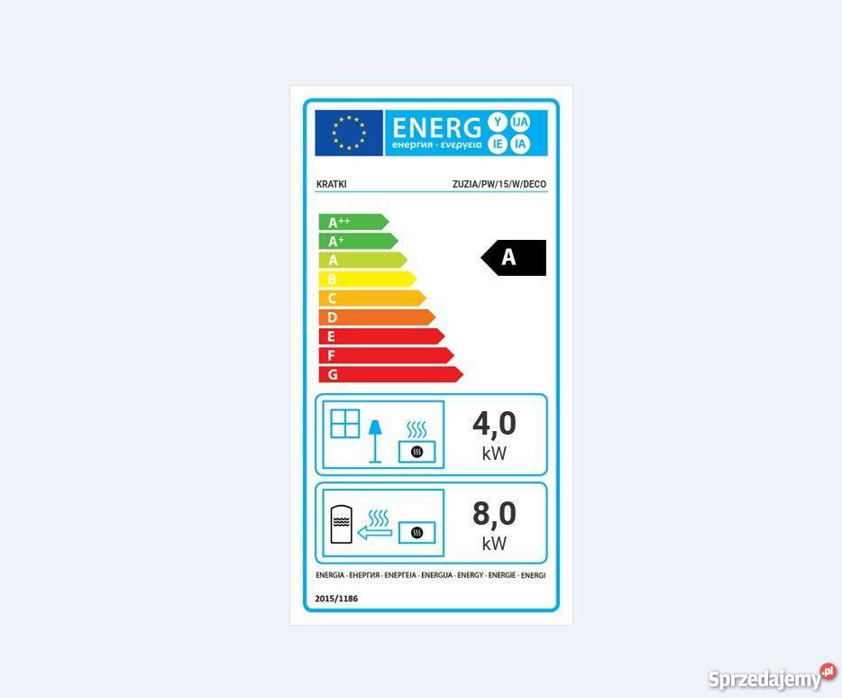 Wkład kominkowy ZUZIA PW 15 DECO z płaszczem stal Rabka-Zdrój