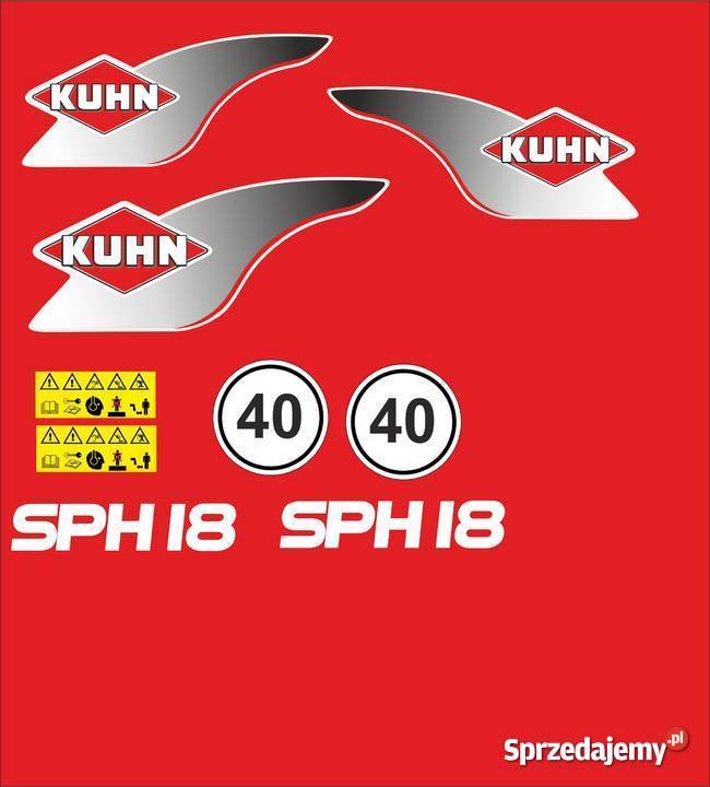 naklejki kuhn sph 18 Jeżewo