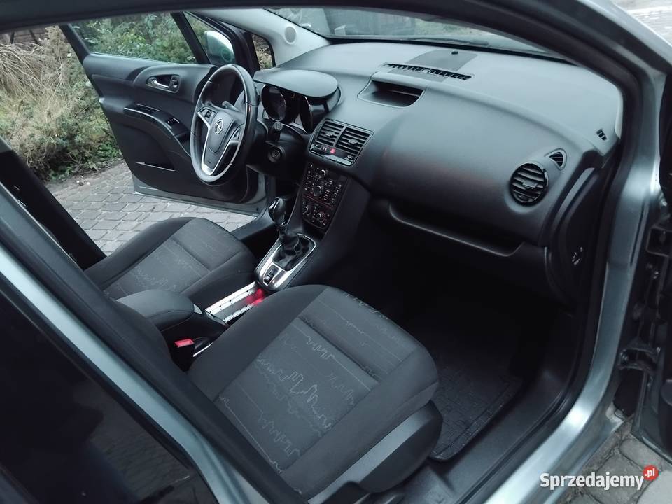 Opel Meriva 2012r 14 16v 120GAZ szary Białystok