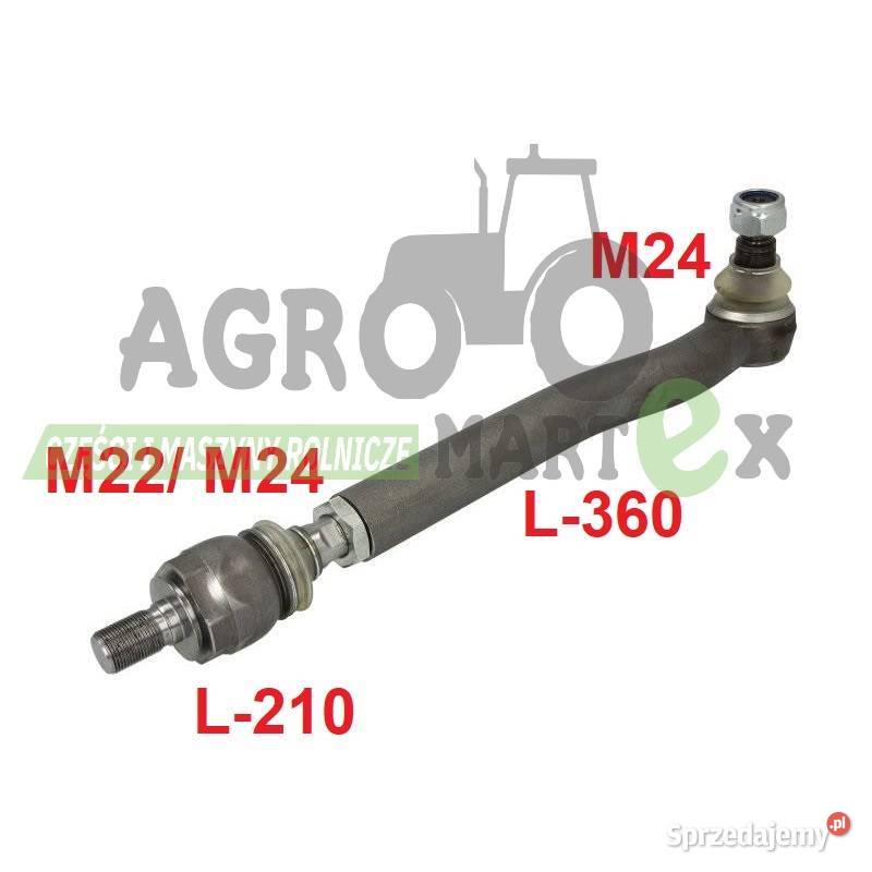 601221 564137 601223 KOŃCÓWKA DRĄŻKA PRZÓD RH Wichrów