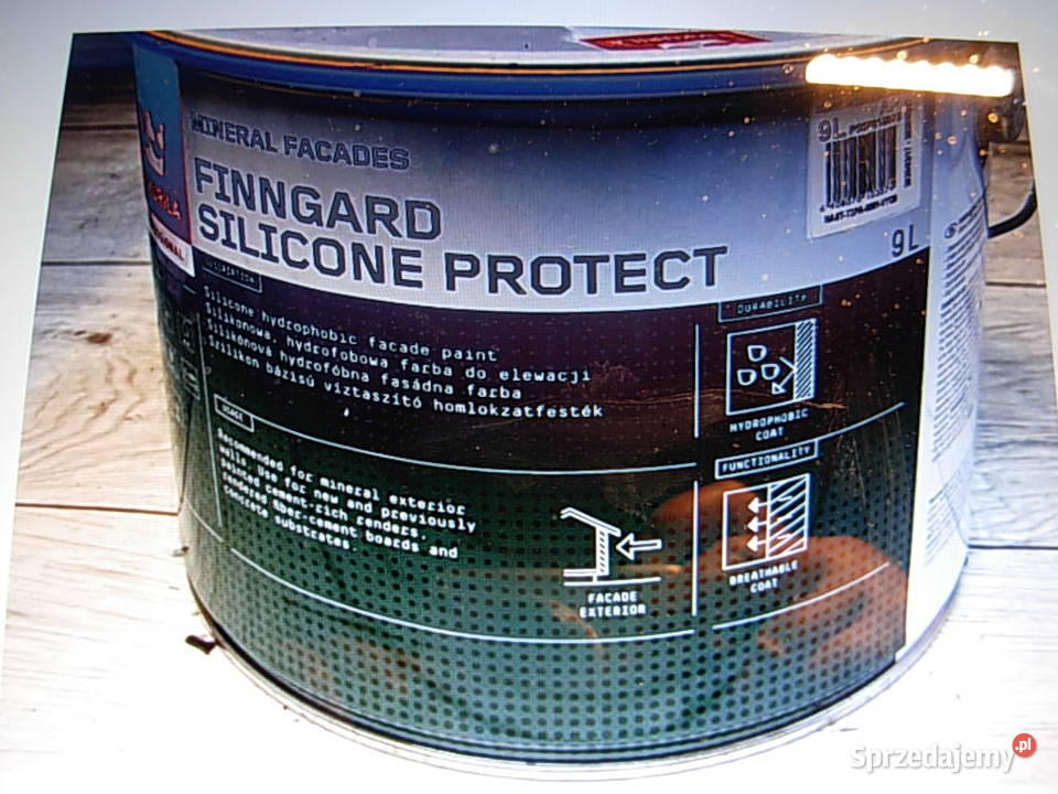 Farba do fasad Tikkurila z kolorem U 240 wiadro Gdynia