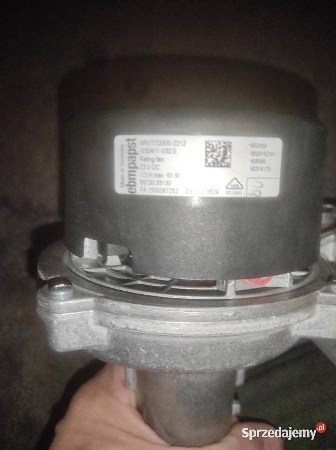 Vaillant SAUNIER DUVAL wentylator z pokrywą Inowrocław sprzedam