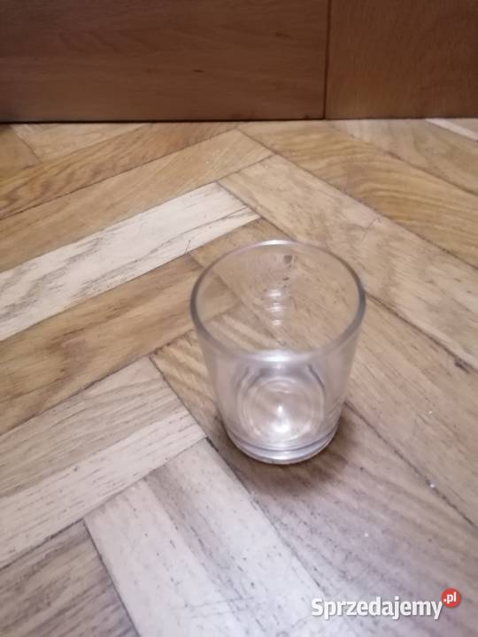 Szklany pojemnik na świeczkę Gdańsk