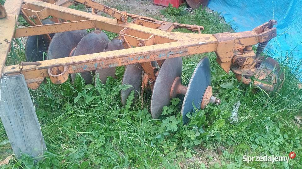 Pług brona talerzowa talerzówka Brony Dąbrowa Tarnowska