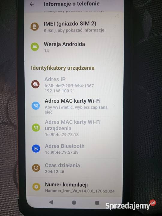 Sprzedam telefon hammer Va Czeladź