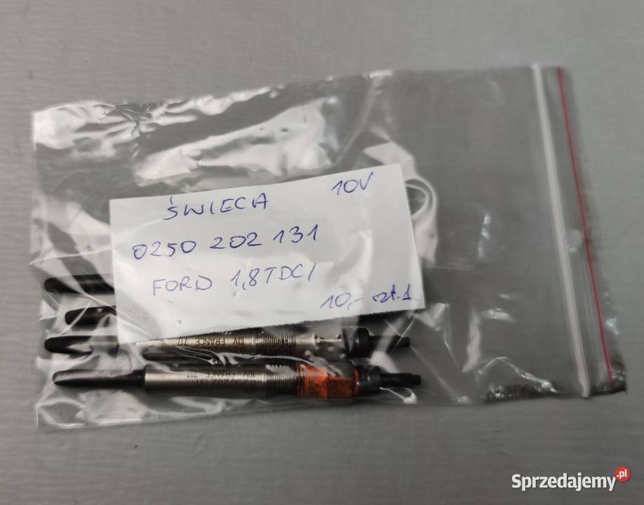 świeca żarowa ford 18 TDCI 10V 0250202131 Suchedniów