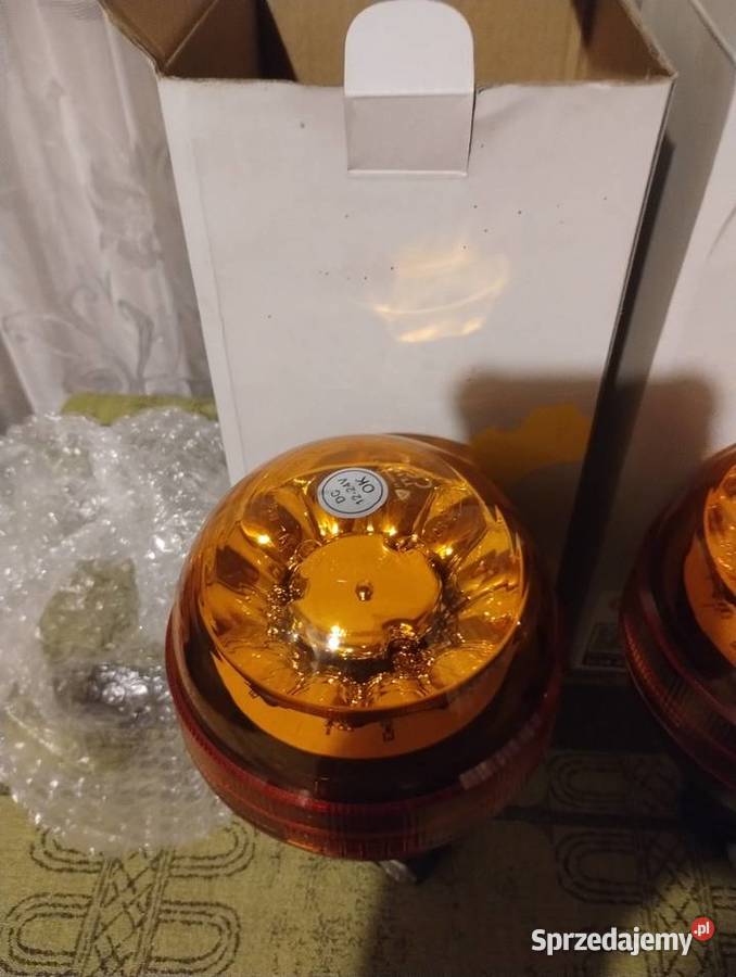 Lampy ostrzegawcze koguty lubelskie Starościn