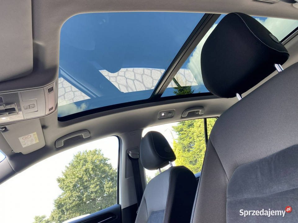 Volkswagen Golf Sportsvan 14 150 Highline Biała podgrzewane fotele Tarnowskie Góry