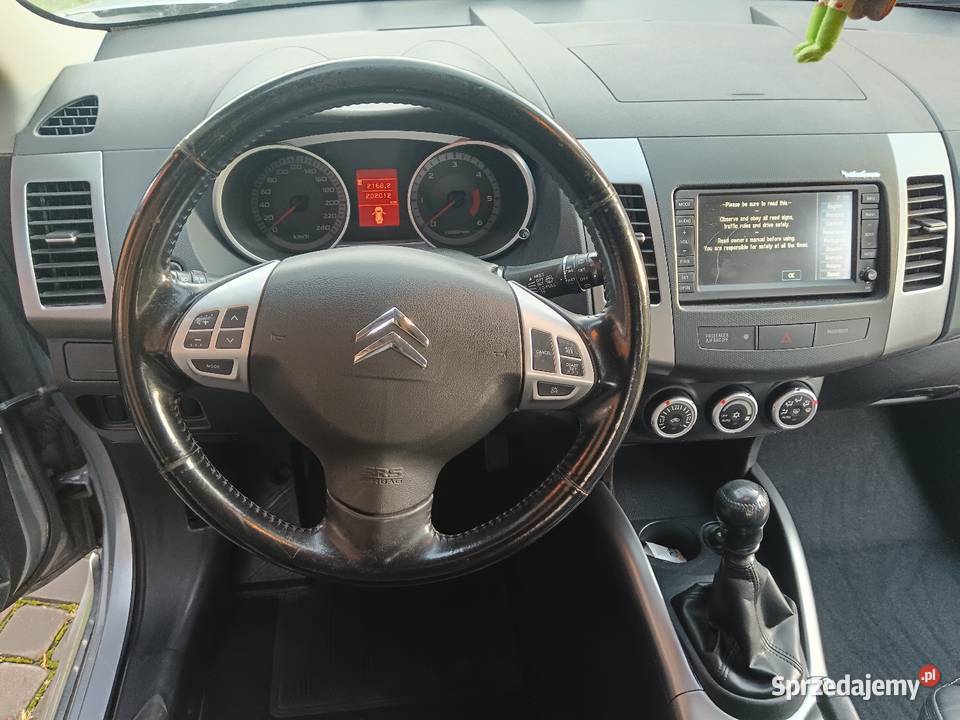 Citroen ccrosser 7osobowy napęd 4x4 Subwoofer skórzana tapicerka kujawsko-pomorskie Włocławek
