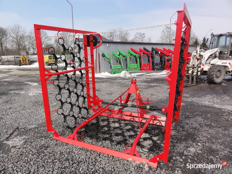 Włóka łąkowopolowa Brona 4m 5m 6m Hydraulika Pozostałe pomorskie Lębork