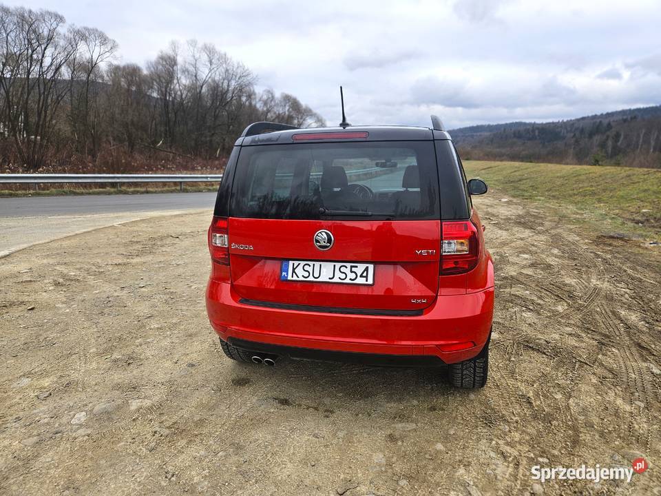 Skoda Yeti 20 20 DSG 4x4 Monte Carlo PANORAMA Zembrzyce sprzedam