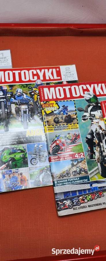 Kolekcjonerskie czasopismo motocykl 2007 Gliwice