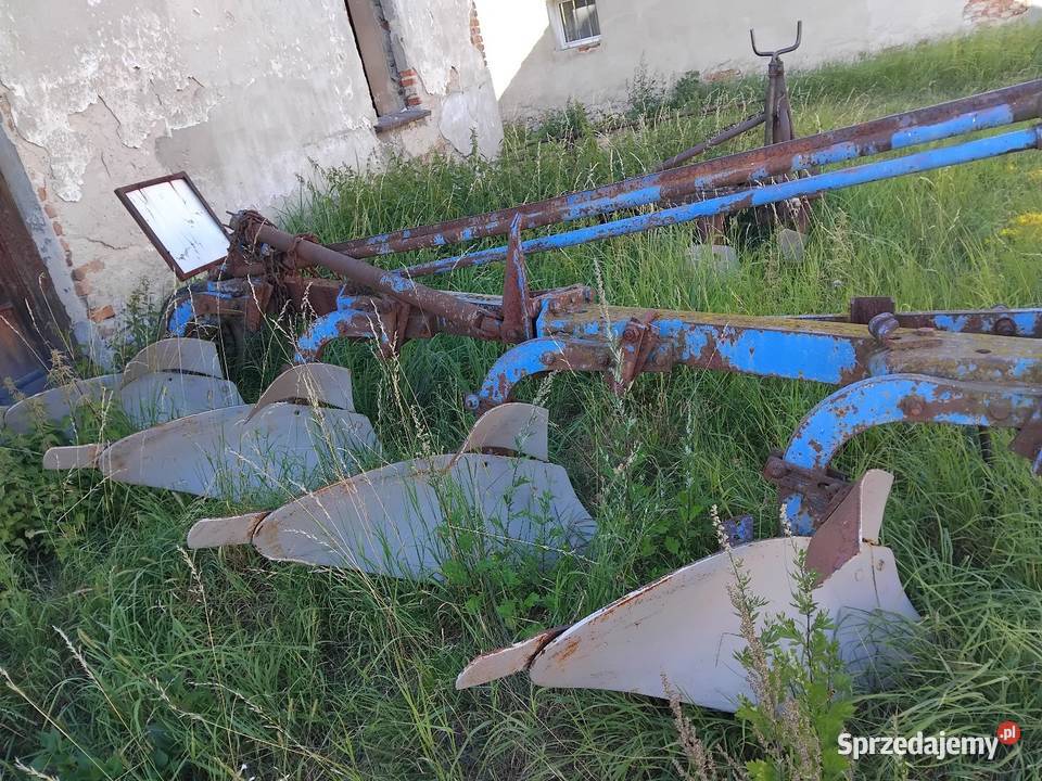 Pług rabewerk 4 okładnie grube lemiesze koło opolskie Głogówek