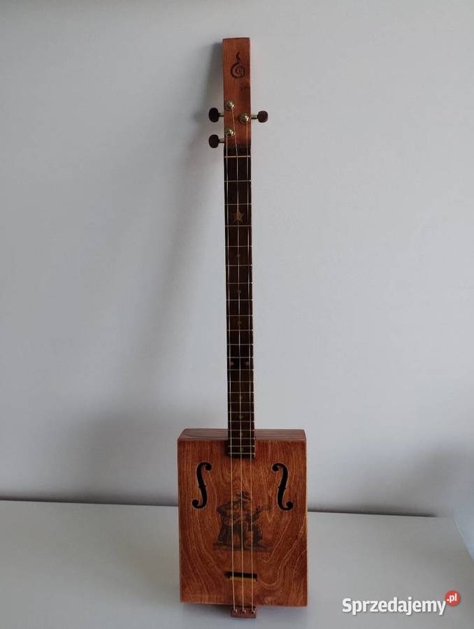 Gitara Cigar Box Guitar elektroakustyczna lubuskie Zielona Góra