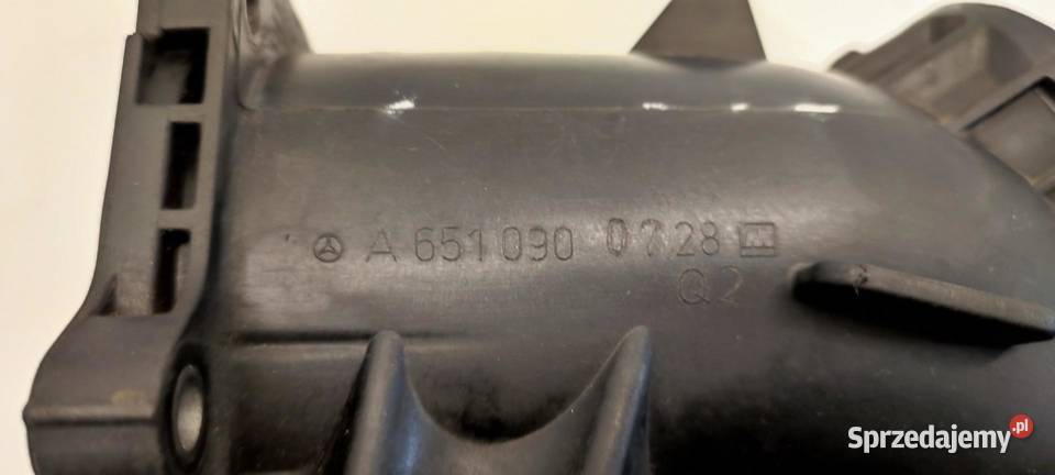 MERCEDES W211 KRÓCIEC DOLOT POWIETRZA osobowe