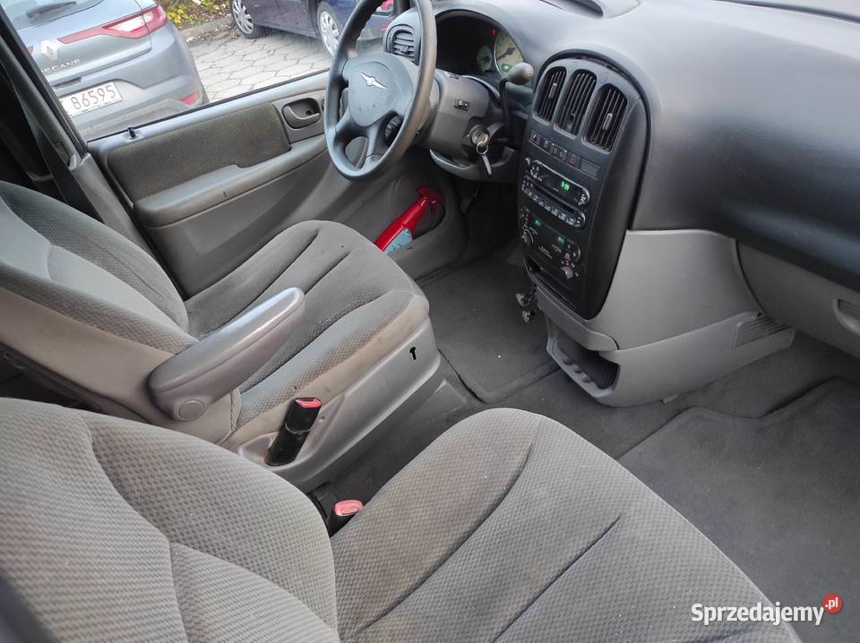 Chrysler Grand Voyager chowane fotele w podłogę Opole
