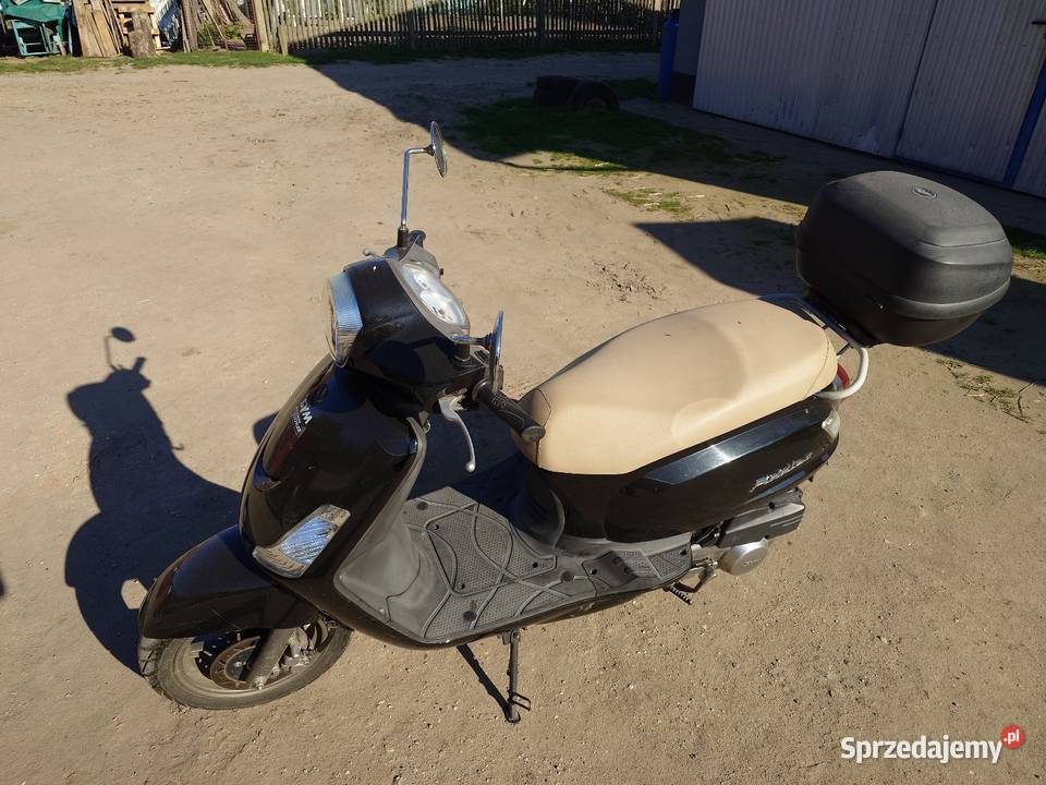 Motocykl Sym Fidlle ll 125 sprowadzony Korfantów