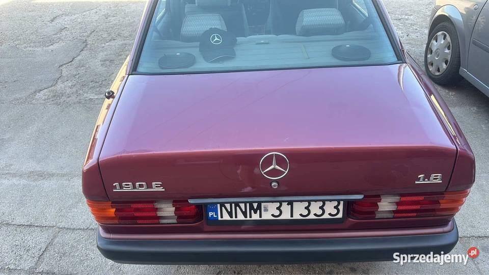 Mercedes Benz 190 w201 manualna Nowe Miasto Lubawskie