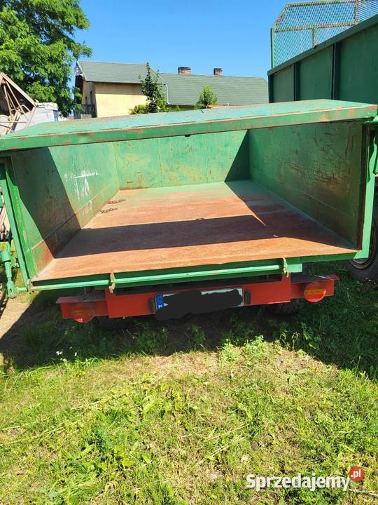 Przyczepa jednoosiowa nieuszkodzony Śmiłowo