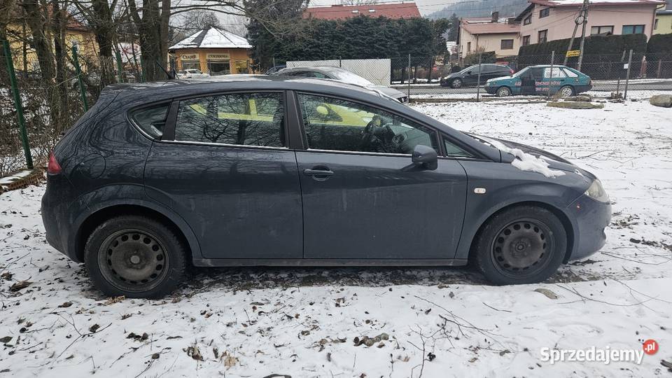 Seat Leon 19 Tdi 105 2008 uszkodzony śląskie Bielsko-Biała sprzedam