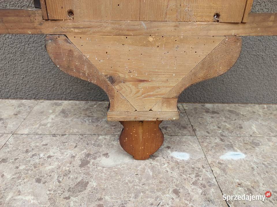 S160 Skrzynia obudowa starego zegara Antyki, Sztuka, Kolekcje Tczew