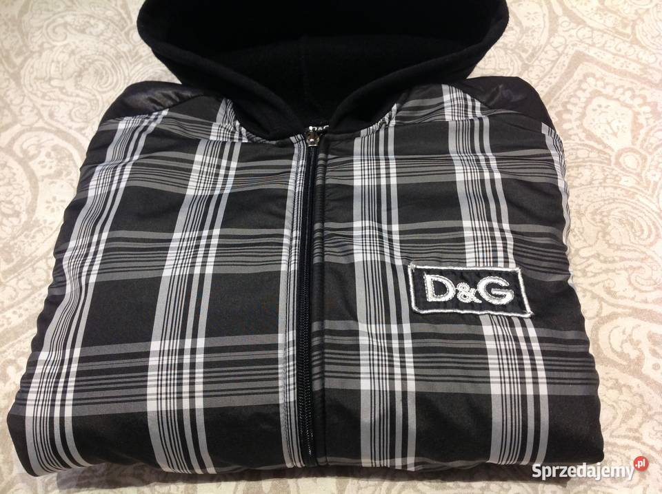 Bluza z Kapturem Damska DG M szary/srebrny Nowa Sól